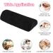 Felenny Nail Art Rest Cushion Detachable Sponge Zipper Design Nail Pillow Hand Rest Professional Salon Hand Arm Holder Manicure Pillow Nail Cushion For Makeup Cosmetic Tools Black - Buy Online on SooperMarket.com