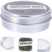 PLAFOPE 1pc Shaving Barber Shaving Cleaning Kit Shaving Moisturizer Luxury Aluminum Material - Buy Online on SooperMarket.com