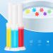 Flower Stamp Toilet Gels - Stops Limescale and Stains with Air Freshening Scent Deodorizing Clean - Cleaning Gel Effective Fragrant Eco-Friendly Reliable Toilet Cleaner for Bathroom Blue - Buy Online on SooperMarket.com