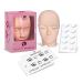 Wimpanista 3-piece practice head set for eyelash extension training & education