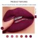 6-Piece Nude Matte Lipstick Set - Long Lasting, Waterproof, Moisturizing Makeup Gift - Buy Online on SooperMarket.com