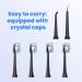 4 Brush Heads for Water Flosser and Electric Toothbrush - Replacement Heads - Buy Online on SooperMarket.com