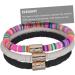 TENDYCOCO 3pcs Clay Bracelet Polymer Clay Manual Jewelry 18X0.6cmx2pcs Blackx2pcs - Buy Online on SooperMarket.com