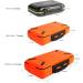 Goture Small Waterproof Fishing Tackle Box - Orange (7.8'' x 4.2'' x 1.8'') - Buy Online on SooperMarket.com