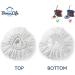6 Pack Spin Mop Replacement Heads - Easy Cleaning Microfiber Refills - Buy Online on SooperMarket.com