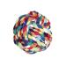 Nobby Rope Toy Ball colorful 10.0 cm 280 g 1 piece multicolored Large: 10 cm / 280 g
