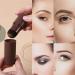 Dark Brown Eyebrow Stamp Stencil Kit - 10 Styles with 2 Brushes | Reusable Eyebrow Stencils - Buy Online on SooperMarket.com