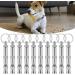 Premium Pet Training Pipe - 10 Adjustable Stainless Steel Dog Whistles | Stop Barking with Sound Waves | Multi-Function Keychain - Buy Online on SooperMarket.com