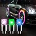 Naveso Bright Valve Caps - 12 PC Bike Tire Lighting Accessories with Intelligent Sensors for Cars & Motorcycles - Buy Online on SooperMarket.com