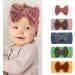 JSGHGDF Bow Hair Bands Elastic Headwear for Girl Autumn Winter Headbands Head Wraps Hairbands Hair Accessories Photography Props Deep Pink - Buy Online on SooperMarket.com