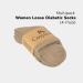 Cosyfeel Women Loose Diabetic Socks | 4-Pack Neuropathy Ankle Socks for Ladies | Super Soft Eco-Friendly Bamboo Material | Durable with Seamless Toe | Multicolour Patterns | 4 Seasons 4-7 LIGHT BEIGE - Buy Online on SooperMarket.com