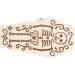 Decorative Wooden Coffin Pet Burial Coffin Gothic Style for Coffin Box for Small Pets for Hamsters for Halloween Party Decor(#2) - Buy Online on SooperMarket.com