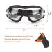 NAMSAN Dog Goggles Transparent Pet Sunglasses Waterproof Windproof Eye Protection for Large/Medium Dog Clear - Buy Online on SooperMarket.com