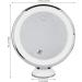 LED Lighted 10x Magnification Suction Cup Makeup Mirror - Portable and Travel-Friendly - Buy Online on SooperMarket.com