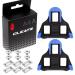 CNC Road Bike Cleats for Shimano SPD-SL SM-SH10/SM-SH11/SM-SH12,Cycling Cleats for Shimano SPD-SL Cleats SM-SH12-2 Float-Blue