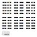 Godox AK-S Full Slide Set for AK-R21 Projector Flash Splitting Cone Nose Optical Spotter GOBO Slide Set