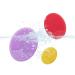 Zroven 4-Piece Silicone Face Brush Cleaning Pads - Acne Removal & Pore Cleanser Tool in Random Colors - Buy Online on SooperMarket.com
