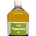 1 Litre Pure Cold Pressed Flaxseed Oil for Horses & Dogs - Food Grade Virgin Oil | Premium Coat Supplement - Buy Online on SooperMarket.com
