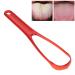 Buy Tongue Scraper - Plastic Tongue Cleaner & Brush for Fresh Breath | Heal Bad Breath for Adults & Kids (Red) - Buy Online on SooperMarket.com
