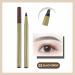 Brow Definer | Sweatproof and Easy Coloring Pencil for Eyebrow Beauty Beauty Products for Shopping Dating Traveling Gathering Home Puchen Black-brown - Buy Online on SooperMarket.com