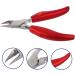 HAPINARY Beauty Accessories Hawk Mouth Pliers Mouse Halloween Girl Cuticle Spray Talcum Pedicure Manicure Heavy Duty Manicure para Nail Handle Rubber and Plastic Red Clippers - Buy Online on SooperMarket.com