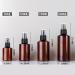 TIANZD 6 Pieces Empty 50 ml Brown PET Plastic Fine Mist Pump Spray Bottles with Black Sprayer for Cosmetic Perfume Water Travel Portable Containers Refillable 1x Funnel 50ml - Buy Online on SooperMarket.com