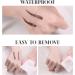 Music Flower Double Ended Waterproof Eyebrow Pencil - Smudgeproof & Long Lasting Dark Brown Brow Pen - Eye Makeup Essential - Buy Online on SooperMarket.com