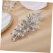 BELLIFFY Rhinestone Hair Clip Flower Hair Clip Hair Barrettes for Women Thick Hair Girl Headdress Hair Accessory Hairpin for Women Womens Barrettes for Hair Hair Clips Dipper Iron - Buy Online on SooperMarket.com