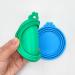 Peslogy 2pcs Universal Silicone Tin Can Lids Pet Food Can Cover Can Lids Pet Dog Cat Food Storage Can Tin Covers Lid Top 1 Fit 3 Standard Size (Blue and Green) - Buy Online on SooperMarket.com