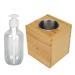 Heating massage oil warmer fast heating single bottle interior lining made of aluminum alloy fast heat lotion warmer with temperature control (EU connector)