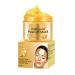 24K Gold Peel Off Mask Anti-Aging Firming Peel Off Face Mask With Hyaluronic Acid and Collagen Deep Cleansing Moisturizing Removes Blackheads Reduces Fine Lines& Wrinkles Great for All Skin 120g