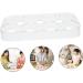 Hemoton 3pcs Egg Storage Box Eggs Food Tray Fridge Mustard Cutlery Tray Egg Holder Refrigerator Egg Cup Assorted Colorx3pcs 17.5x8.5x2cmx3pcs - Buy Online on SooperMarket.com