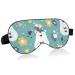 Haskirky Light Blocking Eye Mask Breathable and Adjustable Adult Men and Women Travel on Business Trips Yoga Meditation Light Smooth Comfortable Eye Mask Office Deep Sleep Goodies Funny Bears