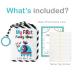 Urban Kiddy My First Family Album | Soft Photo Cloth Book Gift Set for Newborns, Toddlers & Kids - Elephant Design - Buy Online on SooperMarket.com