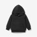 PatPat Toddler Hoodie - Textured Black Hooded Sweatshirt for 2-3 Year Old Boy or Girl - Buy Online on SooperMarket.com