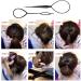 URAQT 26 Pcs Hair Styling Kit Set - Bun Maker, Braid Tool, Twist Accessories for DIY Hair Styles - Black Magic Hair Styling for Girls/Women - Buy Online on SooperMarket.com