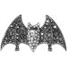 JSGHGDF Bat/Spiders Hairpins Hot Hair Clip Halloween Hair Clip for Woman 4 - Buy Online on SooperMarket.com