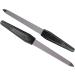 Nicfaky 5 Piece Double-Sided Metal Handle in Nail File for DIY Manicure Pedicure - Buy Online on SooperMarket.com
