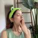 Green Headband Wide-brimmed Elastic Makeup Hair Band Non Slip Washing Face Fluffy Hair Wraps for Women Girls Shower Sports Beauty Skincare Women's Fashion Headbands - Buy Online on SooperMarket.com
