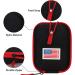 USA Flag Hard Shell Rangefinder Case for Tectectec, Callaway - Customizable with Your Name - Black with Red Edge | Craftsmangolf.com - Buy Online on SooperMarket.com