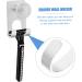 Cabilock 10 pcs No Hook Shaver Holder | Bathroom Razor & Towel Storage | Aluminum Alloy Clothes Hook - Buy Online on SooperMarket.com