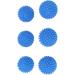 Eco Laundry Dryer Silicone Balls Silicone Laundry Dryer Reusable Balls Practical Reduce Drying Time Eliminate Wrinkles Reusable for Apartment (Blue 6 PCS) - Buy Online on SooperMarket.com