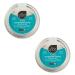 All Good Tinted Mineral Sunscreen Butter for Face Nose Ears - UVA/UVB Broad Spectrum SPF 50 Zinc Oxide Coral Reef Friendly Water Resistant Coconut Oil Jojoba Oil Beeswax Vitamin E (1 oz)(2-pack)