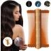 AMZLORD Lice Comb Flea Lice Removal Comb Double-sided Hair Nit Comb Fine Tooth Hair Grooming Comb Bamboo Shape for Cats Dogs Orange - Buy Online on SooperMarket.com