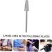 FOMIYES nail polisher manicure grinding heads nail polishing bits Manicure Nail electric nail file nail cleaner tool portable pedicure polisher Nail Buffer Bit Metal Drilling tool plastic - Buy Online on SooperMarket.com