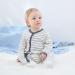 MAMIMAKA Baby Rompers Pajamas Cotton Jumpsuit Set - 3-6 Months (Three Pieces) - Buy Online on SooperMarket.com