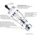 Electric Protein Shaker Protein Shake Automatic Movement Vortex Mixing Cup Leak Proof Battery Powered for Office Gym Travel (Size : 450ML) - Buy Online on SooperMarket.com