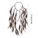 Runmi Boho Feather Headband with Long Tassels - Adjustable Festival Hair Accessories for Women & Girls - International Shipping Available - Buy Online on SooperMarket.com