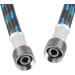 SAGUD 10ft Nylon Braided Airbrush Hose with 1/8 Size & Adapter for Most Airbrush Kits - Buy Online on SooperMarket.com