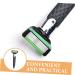 Professional Stainless Steel Men's Safety Razor Set - Short Handled Butterfly Open Beard & Eyebrow Trimmer for Precision Grooming - Buy Online on SooperMarket.com